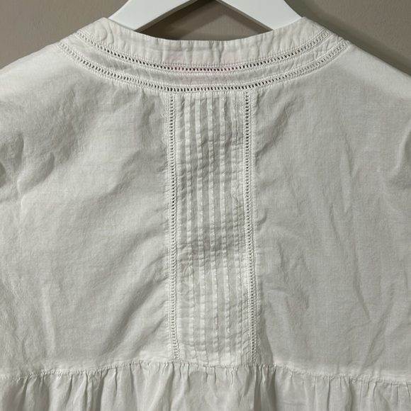 Lilly Pulitzer White Embroidered Alfa
Tunic Top Dress Coverup Resortwear Sz XS - Picture 10 of 13